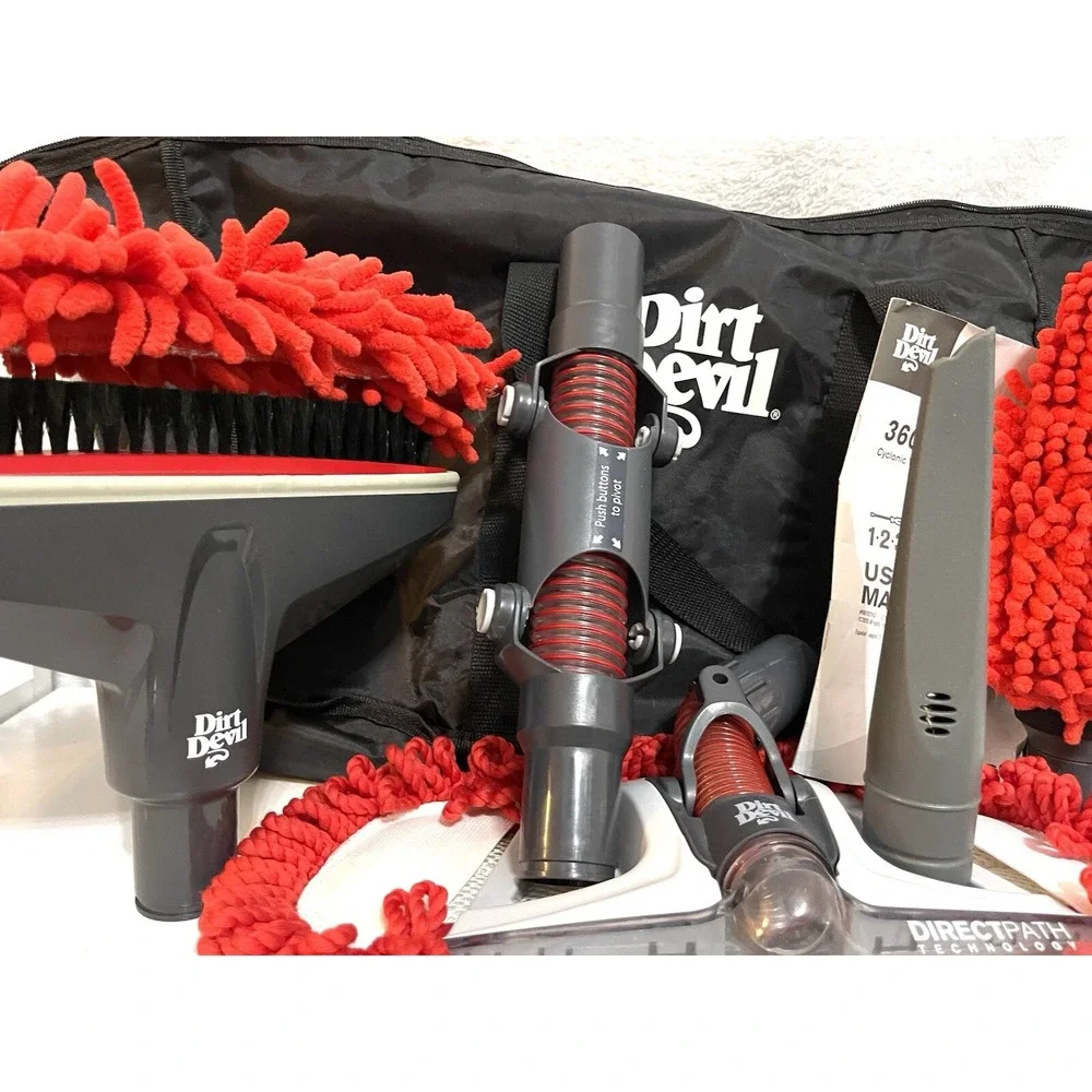 Dirt Devil WORKS Power 360 Reach Pro Pet Cyclone Vacuum Cleaner Accessories